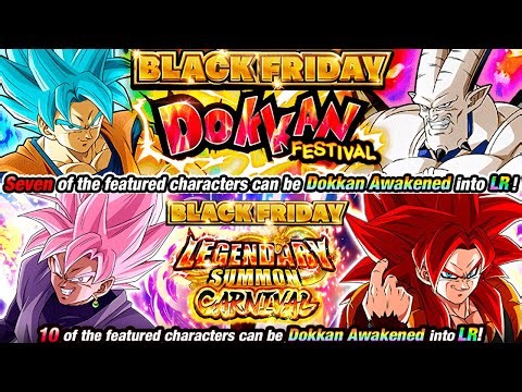 BLACK FRIDAY CAMPAIGN 2025! GDC LRS RETURN!!!!! Dragon Ball Z Dokkan Battle