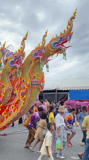 วัดตีนเมรุสวยนะ#วัดตีนเมรุศรีสุดาราม #ออกพรรษา #เรือพระสงขลา67 #ฟีดดดดด