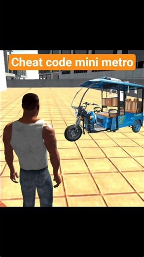 New cheat code mini metro in Indian bike driving 3D game 😲 #like #viral #short #yt