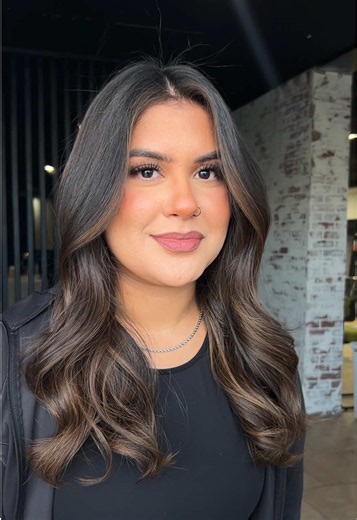 No Bleach Balayage: Rich Brown Tones for Natural-Look Hair