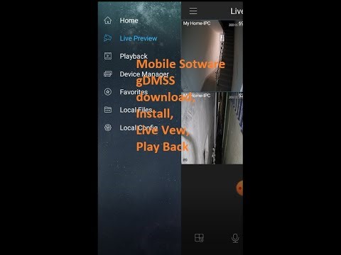 How to Install gDMSS Mobile Software / Download/ Install/ NVR Add/ Live View/ Play Back.