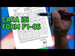 HOW TO FILL OUT FORM F1-06
