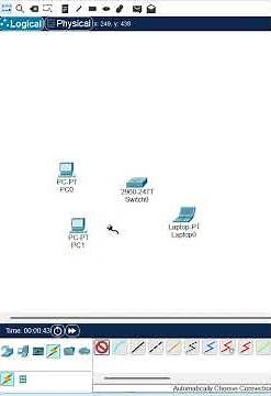 How to Connect Switch with PC in CISCO Packet Tracer? #networksimulation #networkdiscovery