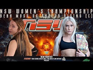 NSW Women’s Title Fight - Beaa Moss vs Taylor Rising (c) - New Frontier: Worlds Collide