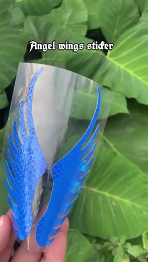 Angel Wings Reflector Sticker for Cars