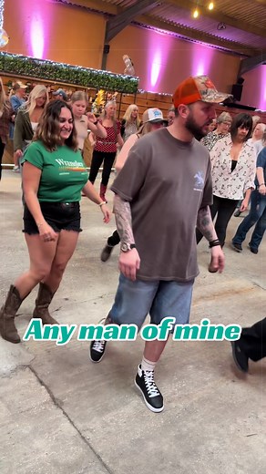 How to Line Dance to 'Any Man of Mine'
