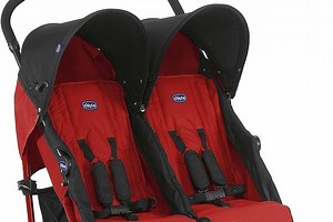 Gran oferta de Amazon en la silla de paseo gemelar Chicco Echo Twin en color rojo: está rebajada a 125 euros con envío gratis