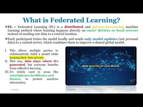 "Federated Learning Explained | Privacy-Preserving AI & Real-Life Applications"