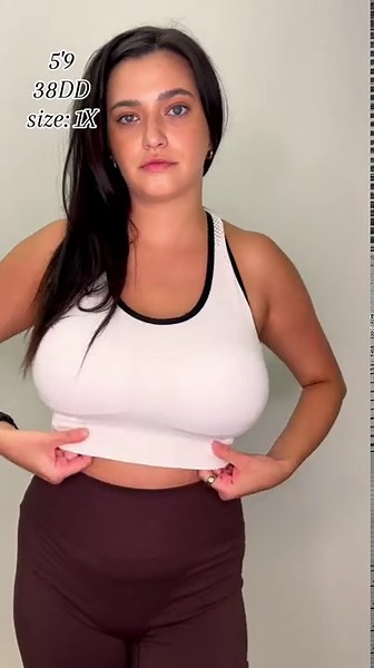 Under Control Women's Plus Size High Support Sports Bra – Seamless, Breathable & Comfy