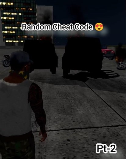 Random Cheat Code 🔥 || Part-2 || Indian Bike driving 3D || #trending #gaming #viral