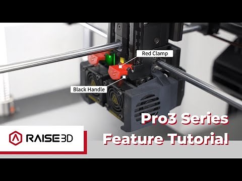 Raise3D Pro3 Series Feature - Interchangeable Hot End