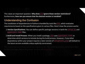 How to Install Specific Version of Setuptools as Dependency in Your Python Package