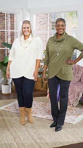 ✔️Fabulous for all shapes and sizes ✔️Bold patterns and warm colors ✔️Classics with the volume turned up Jayne Brown QVC's Studio Park collection checks off all the boxes! 😍 Snag pieces from the collection on 8/22! Learn more, here! > https://qvc.co/jaynebrownspreel3 | QVC