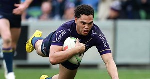 Xavier Coates' hat-trick against the Titans