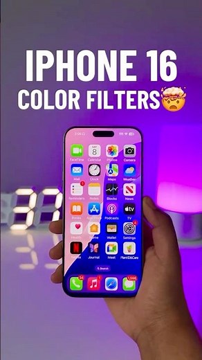 iPhone 16 Secret Color Filter Setting That Changes Everything! 🔐📱
