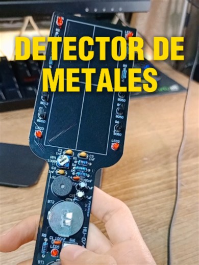 🛠️ Uno de mis proyectos favoritos: un detector de metales construido desde cero. Aquí puedes ver una prueba real de detección. Para quienes quieran aprender o conseguir el kit de componentes, pueden contactarme. #LarryBot #arduino
