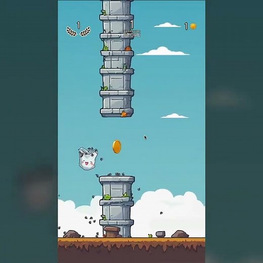 Flappy Junk (REGULAR) - ANDROID - BUILDBOX CLASSIC game
