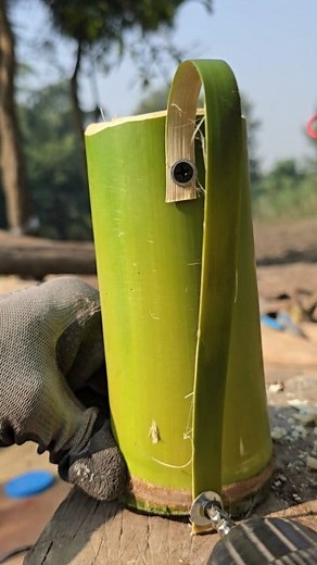 Handmade Bamboo Cutting Cup #tricks #short #videos | Mechanical Skills & Tricks