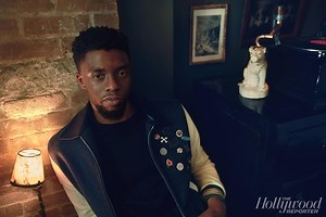 Chadwick Boseman and his stylist Ashley Weston reveal their favorite looks from the Black Panther press tour. | The Hollywood Reporter