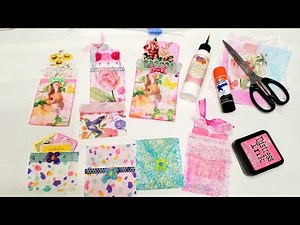 Easy Glassine Bags & Envelopes Tutorial - No Template Needed