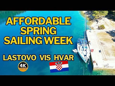 Affordable Spring Charter Sailing Week in Croatia. Stunning Bays of Lastovo, Vis and Hvar.