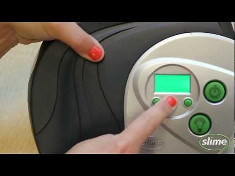 Slime Digital Inflator with Inflate Right Technology