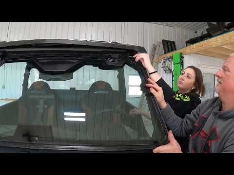 Tip out windshield ‘23 Polaris General XP