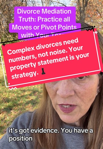 Divorce Mediation Truths: Alimony, Income Games & Financial Reality Alimony is not emotional. It’s math. But toxic people manipulate the math - cash under the table, distributions (look at K-1 - they are not reported on taxes), personal expenses disguised as business expenses, “sudden drops” in income right before filing for divorce. Or funny business during the divorce. The court is not going to stop it or even find it. You have to know it. A financial expert knows what real income looks like. 