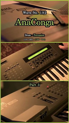 Yamaha SY85 (1992) All Drum & Percussion [ROM] Waveforms Pt. 3