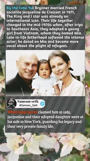 How Yul Brynner’s Late-Life Fatherhood Changed Him After Adopting a Vietnamese Daughter