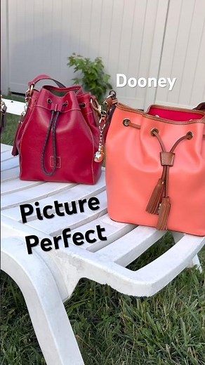 HANDBAG VALLEY DOONEY & BOURKE HATTIE TASHA MARLOWE DRAWSTRING #dooneyandbourke #dooney #gardenwalk