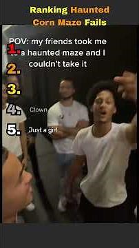 Ranking Haunted Corn Maze Fails