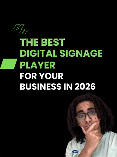 ‏How to Choose the Right Digital Signage Media Player for 2026