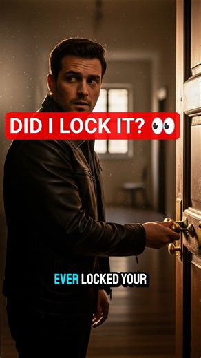 Why You Check Locked Doors Twice 👀 #PsychologyFacts#BrainFacts