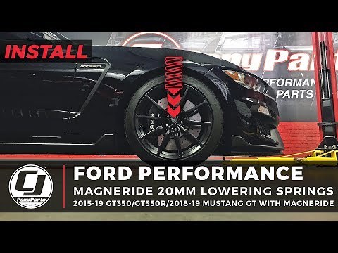 Mustang GT350 Install: Ford Performance 20mm Lowering Springs