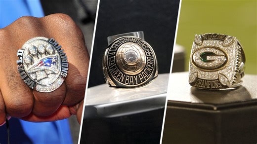 Looking back at pictures of every Super Bowl ring ever made from 1967 to 2025
