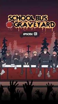 School Bus Graveyard | Episode 1 | #anime #manhwa #schoolbusgraveyard #darkfantasyanime