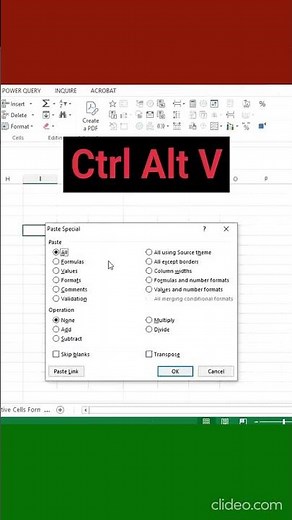 #shortsyoutube Excel PRO Trick Every User Must Know! | Excel 2025