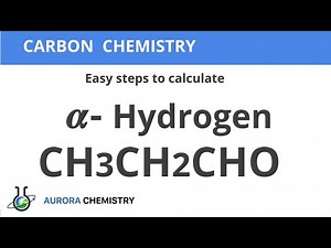 ALPHA HYDROGEN(𝜶 )of CH3CH2CHO / Propanal