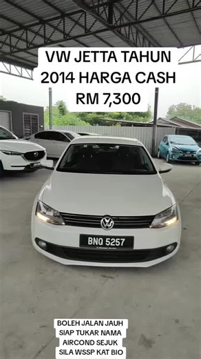VW Jetta 2014 Dijual Dengan Harga RM 7300