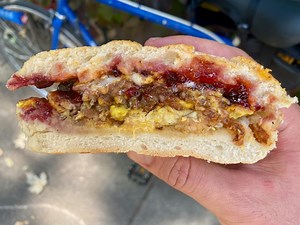 Your breakfast sandwich needs grape jelly. Hear me out!