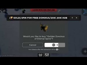 [FREE UGC]🍀] SPIN 4 FREE UGC SCRIPT -[İNSTANT GET UGC]-