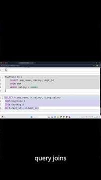 Two CTEs Working Together — The SQL That Impresses Interviewers 🔥 #shorts #sqlinterview #learnsql