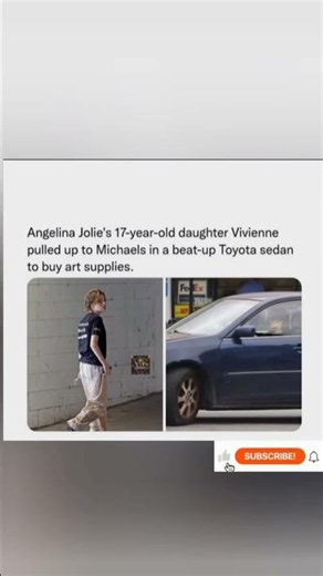 Angelina Jolie’s Daughter Vivienne Spotted Driving a Beat-Up Toyota