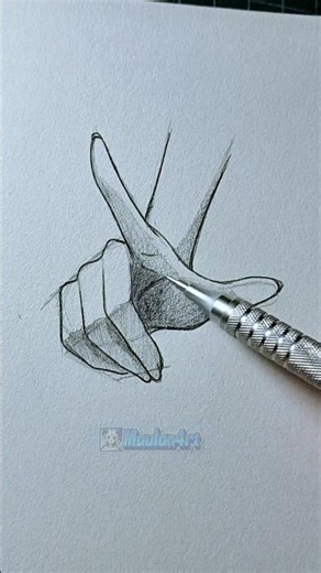 how to drawing anime hand #drawing #manga #anime #art #tutorial