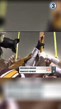 Badgers Lose Axe Again: Gophers Dominate in Minnesota! #shorts