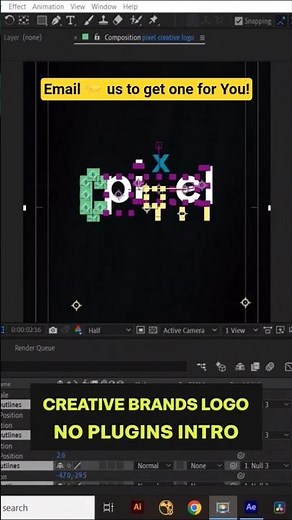 Creative Logo Animation in After Effects | No Plugins | Motion Design Inspiration 2025 #logomotion