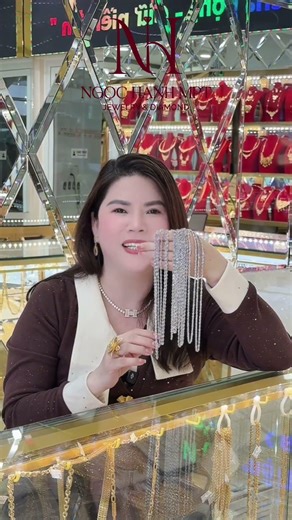 Dây Hội Trắng Vàng Trắng 610 ❤️❤️