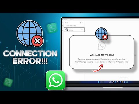 Fix No Connection Error in WhatsApp PC | Resolve WhatsApp Desktop Connection Issues