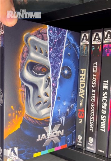 Jason X 🌌 Arrow Video 4K Blu-Ray! #physicalmedia #jasonvoorhees #collector #arrowvideo #4kuhd